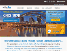 Tablet Screenshot of cityblueimaging.com